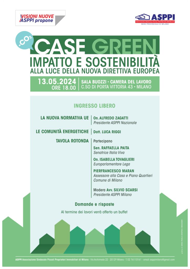 Convegno Asppi Milano Case Green Impatto E Sostenibilit Alla Luce